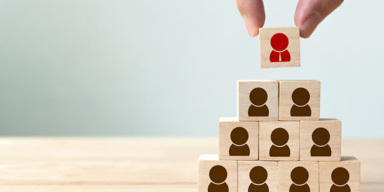 sign employee is a manager or leader