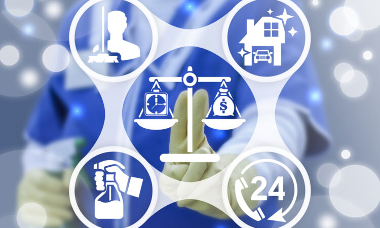 cleaning services time management