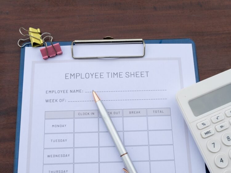 construction time sheet